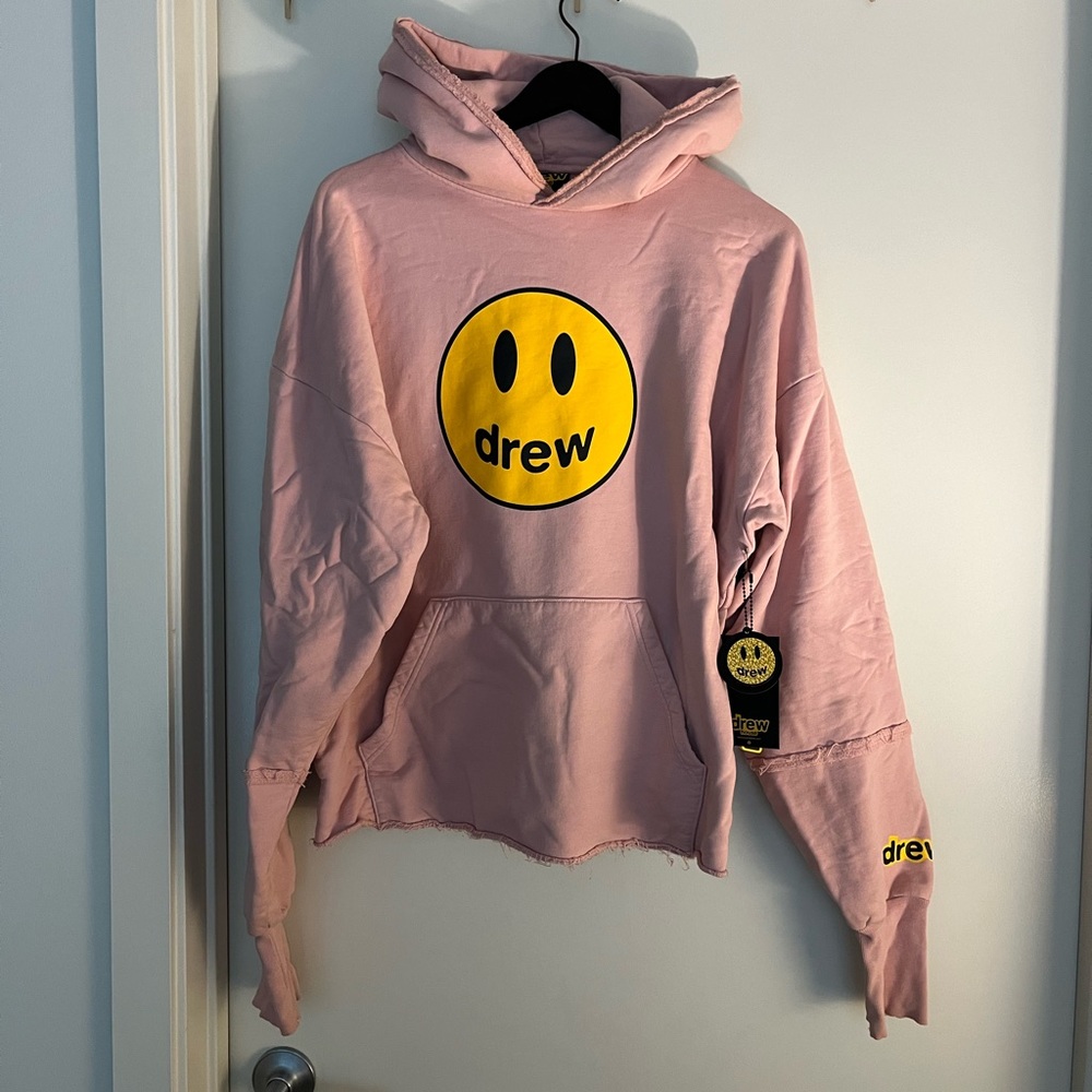 Drew house pink sweatshirt